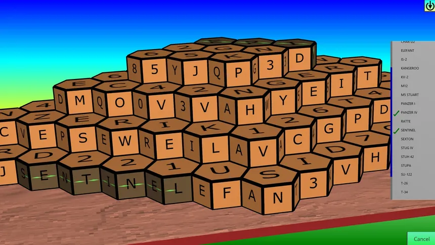 Скриншот 4 к игре Wordsearch Attack