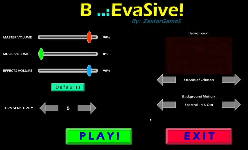 Скриншот 8 к игре B..:EvaSive