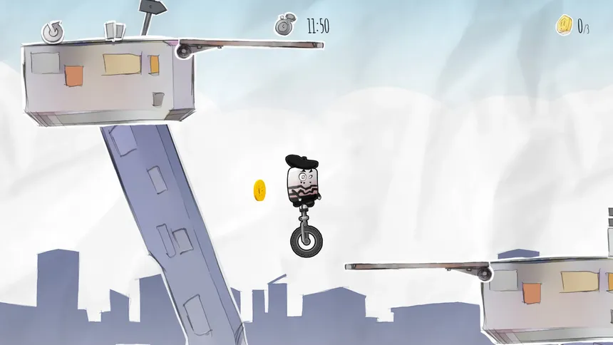 Скриншот 3 к игре Unimime - Unicycle Madness