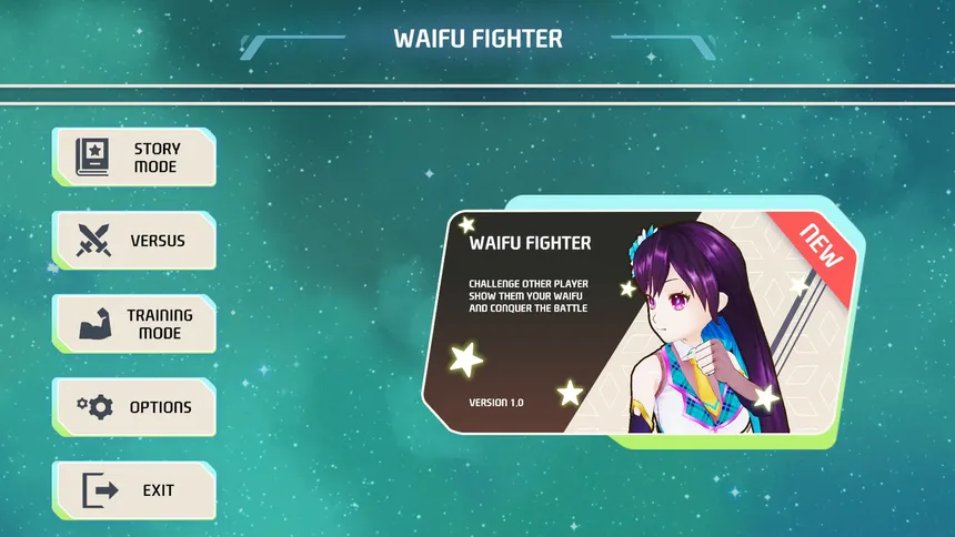 Скриншот 3 к игре Waifu Fighter