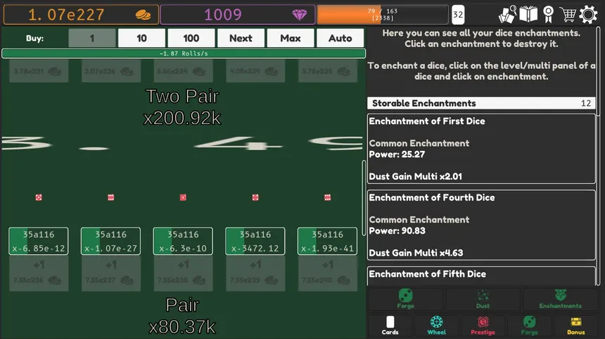 Скриншот 4 к игре Idle Dice 2