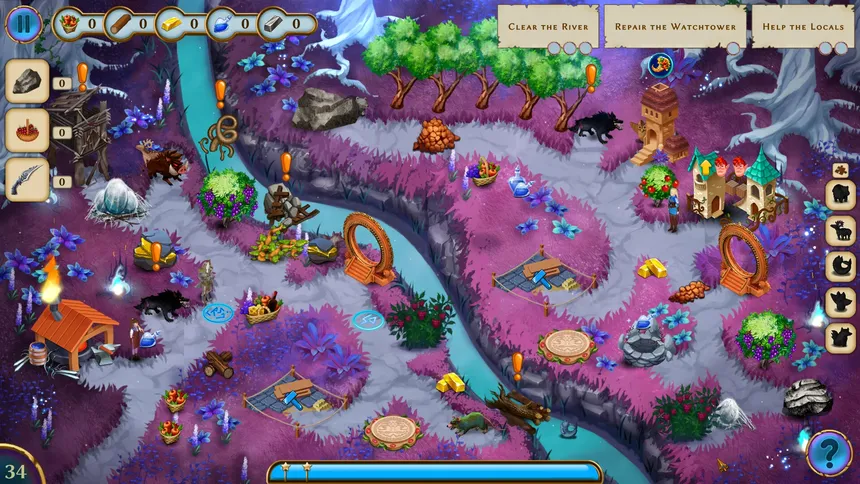 Скриншот 1 к игре Elven Rivers 2: New Horizons Collector's Edition