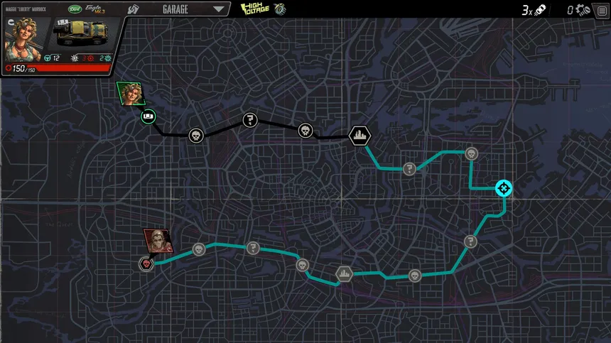 Скриншот 2 к игре Death Roads: Tournament Prologue