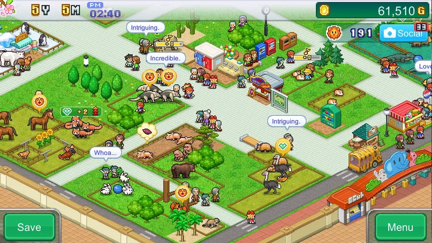 Скриншот 1 к игре Zoo Park Story