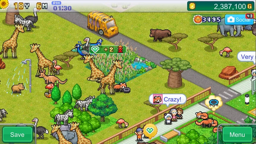 Скриншот 4 к игре Zoo Park Story