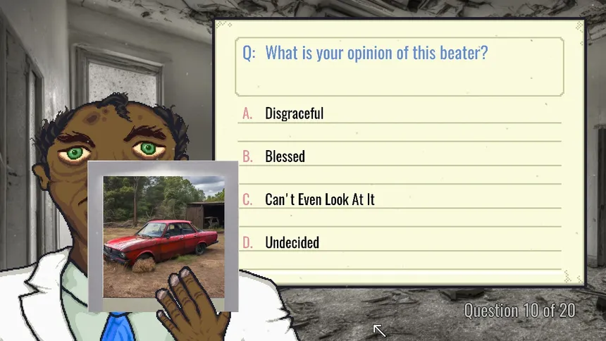Скриншот 2 к игре Dr. Carlos' Personality Exam