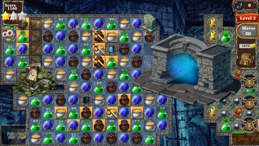 Скриншот 1 к игре MatchVentures - Match 3 Puzzle & City Builder