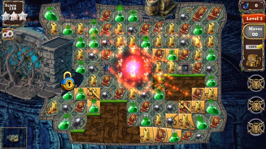 Скриншот 3 к игре MatchVentures - Match 3 Puzzle & City Builder