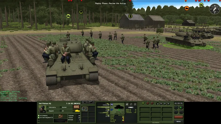Скриншот 4 к игре Combat Mission: Red Thunder