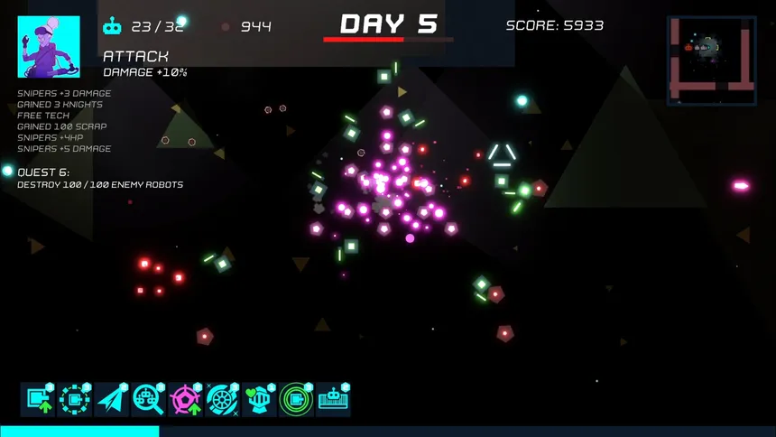 Скриншот 2 к игре Saikyo Robots