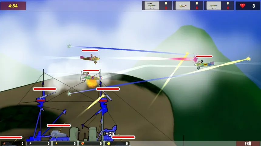Скриншот 4 к игре Biplane Baron 2: Flying Ace