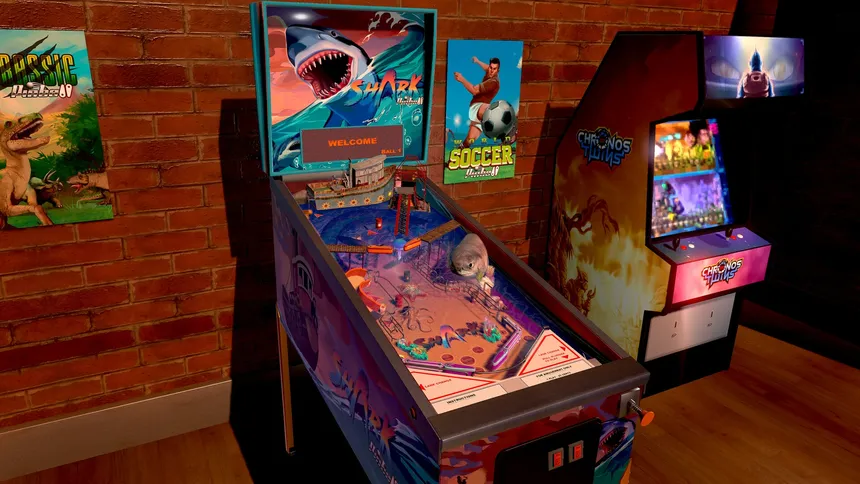 Скриншот 1 к игре Shark Pinball