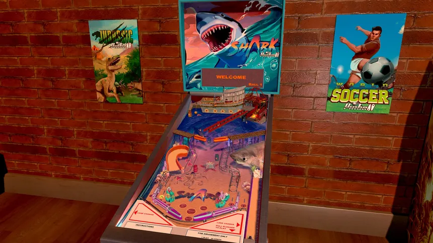 Скриншот 2 к игре Shark Pinball