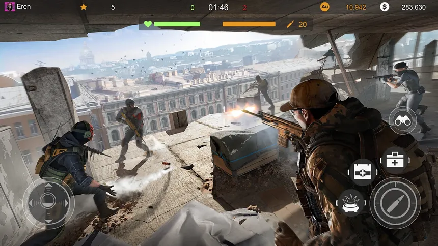 Скриншот 2 к игре Code of War: Стрелялки по Сети