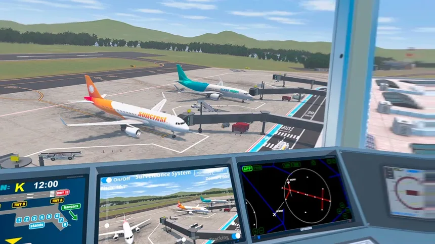 Скриншот 1 к игре V-Air Traffic Control