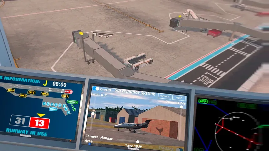 Скриншот 2 к игре V-Air Traffic Control