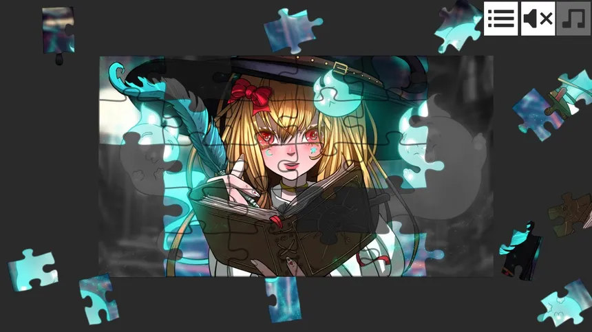 Скриншот 3 к игре Jigsaw Puzzle - Anime Girls