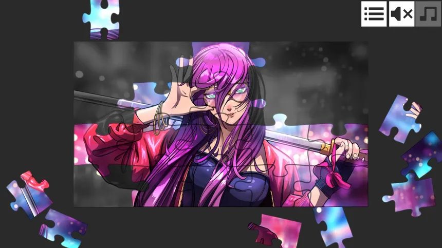 Скриншот 4 к игре Jigsaw Puzzle - Anime Girls