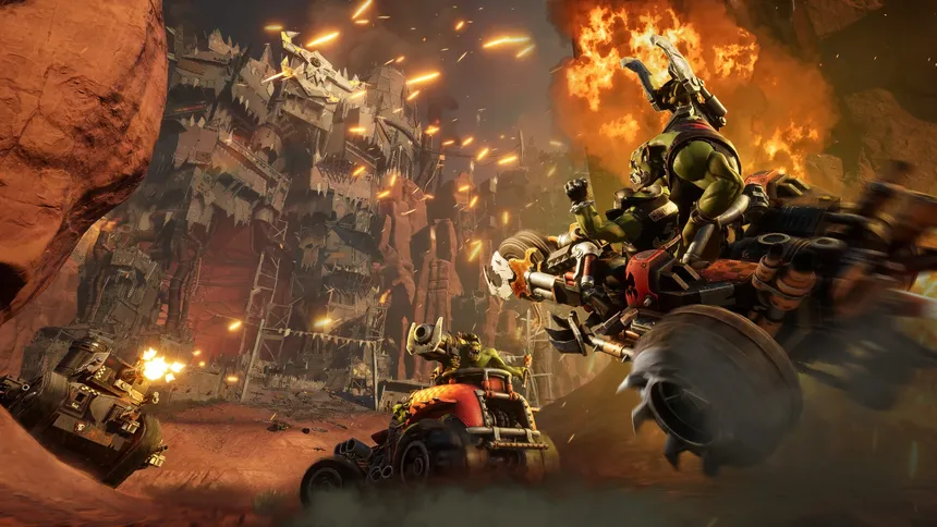 Скриншот 2 к игре Warhammer 40,000: Speed Freeks