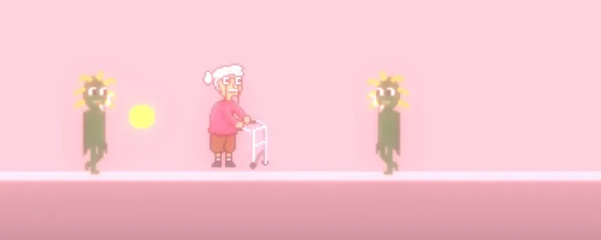 Скриншот 1 к игре Street Fighting Grandma