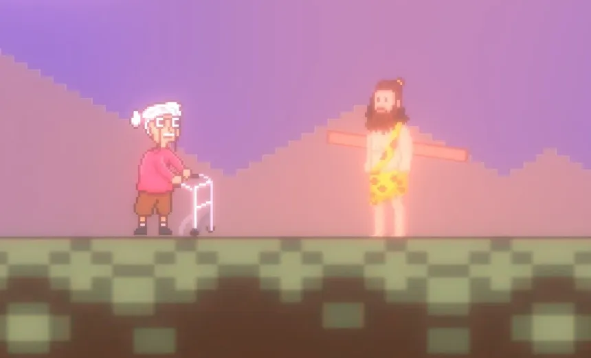 Скриншот 3 к игре Street Fighting Grandma