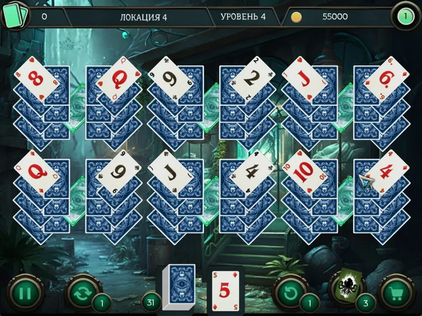Скриншот 4 к игре Mystery Solitaire. Cthulhu Mythos 2