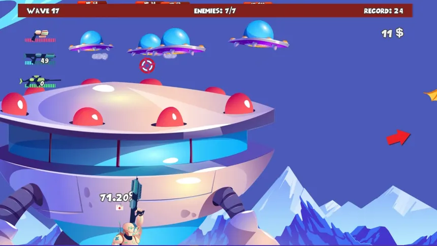 Скриншот 2 к игре Alien Protection