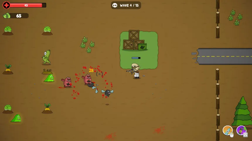Скриншот 4 к игре The Last Veggies