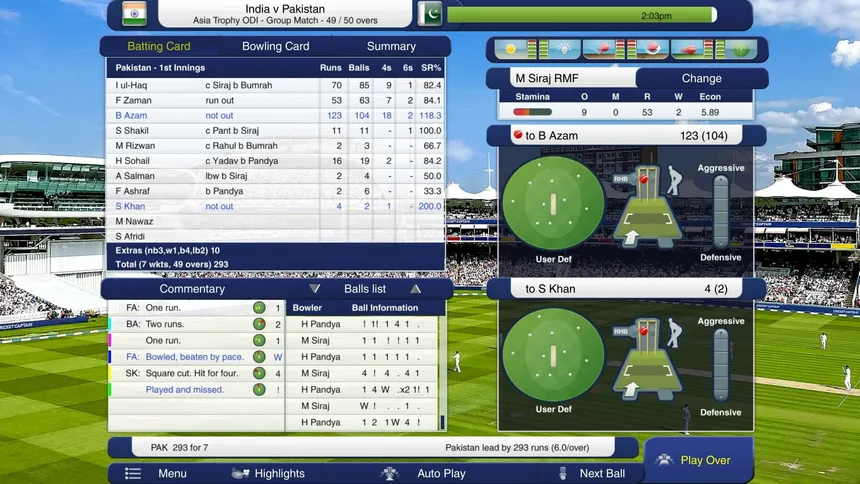 Скриншот 5 к игре Cricket Captain 2023