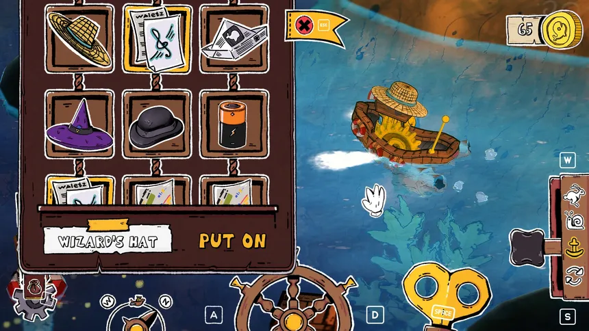 Скриншот 5 к игре A Completely Fictional Story About a City Inside a Whale