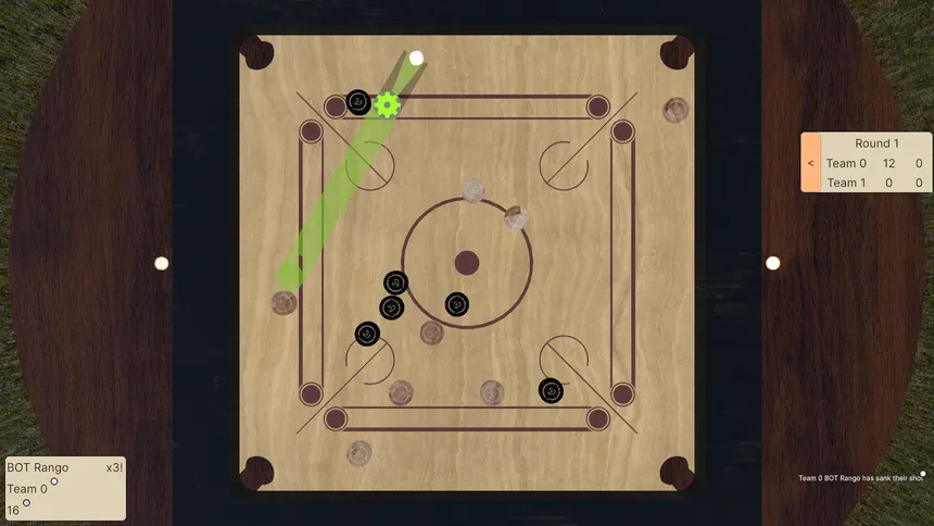 Скриншот 2 к игре Carrom Slam!