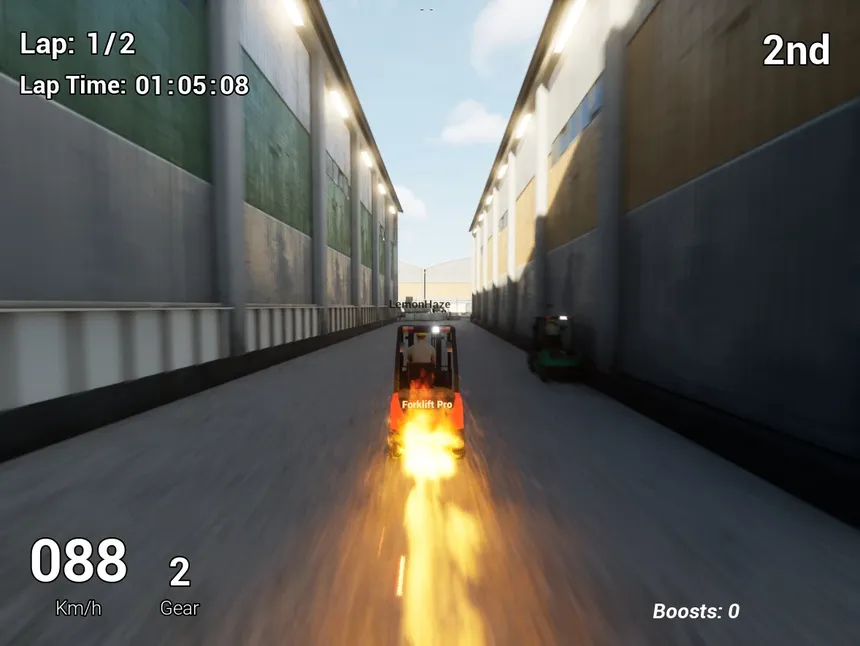 Скриншот 6 к игре Forklift Racer