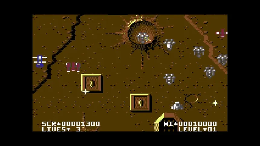 Скриншот 1 к игре Hades Nebula (C64/Spectrum)