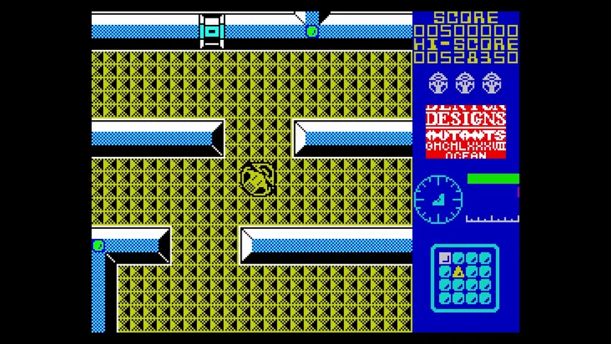 Скриншот 3 к игре Mutants (C64/Amstrad/Spectrum)