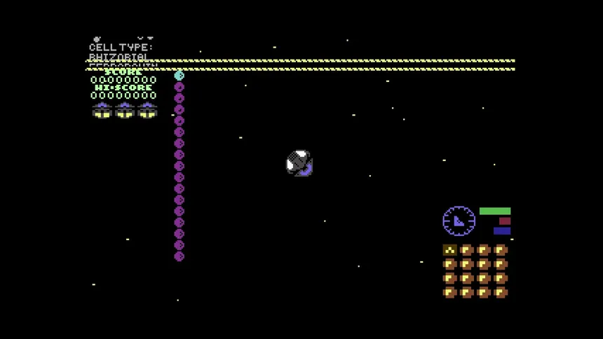 Скриншот 4 к игре Mutants (C64/Amstrad/Spectrum)