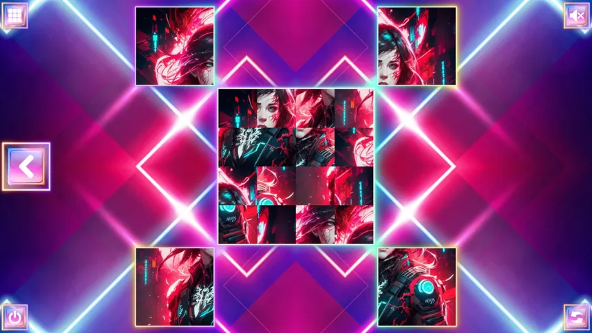 Скриншот 3 к игре Neon Fantasy: Girls