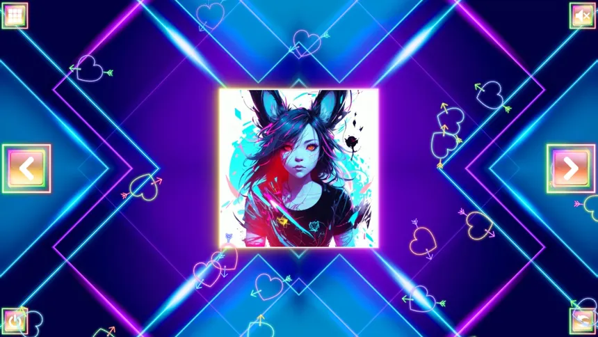 Скриншот 6 к игре Neon Fantasy: Girls