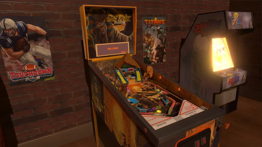 Скриншот 1 к игре Mummy Pinball