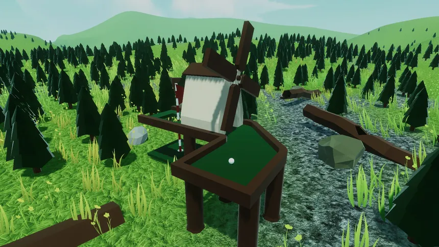 Скриншот 1 к игре Golf: Hole in One