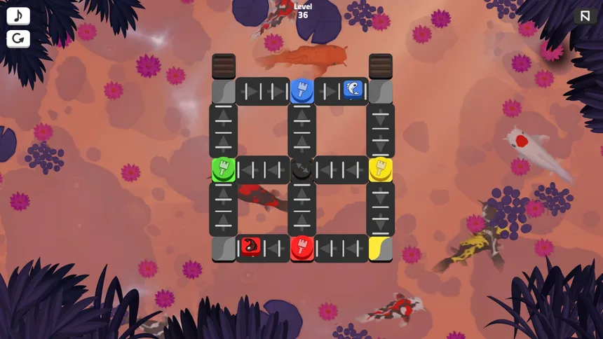 Скриншот 4 к игре Koi Zen: Opposite Colors