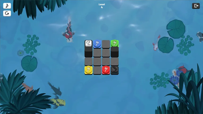Скриншот 8 к игре Koi Zen: Opposite Colors
