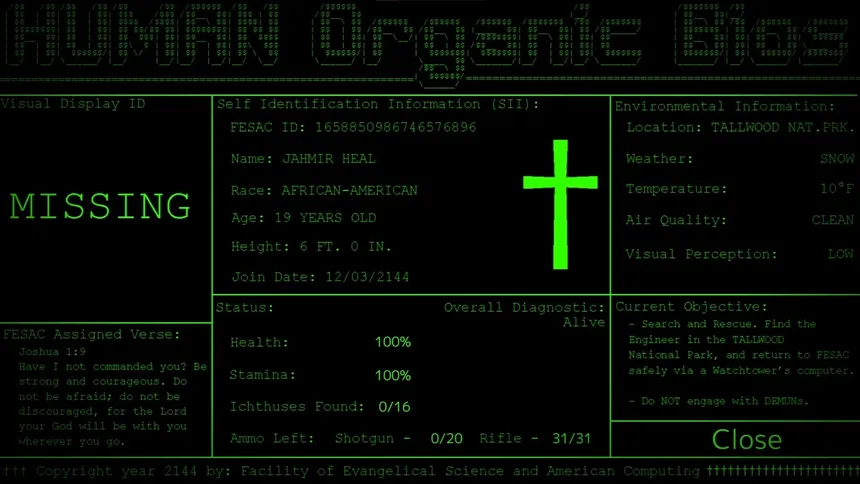 Скриншот 8 к игре Technophobia: Do Androids go to Heaven?