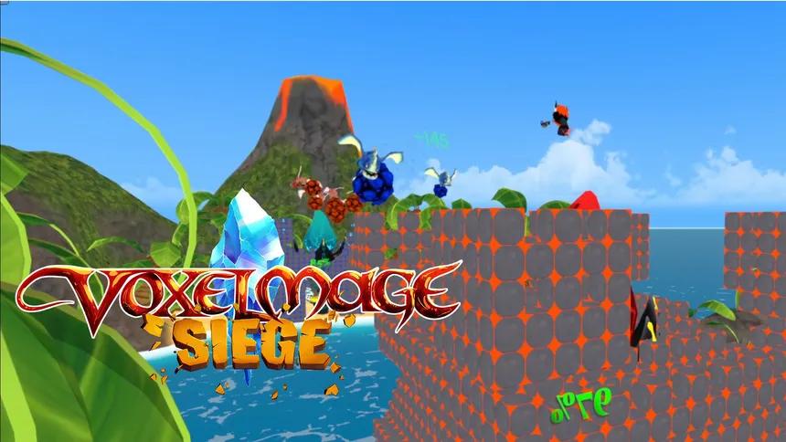 Скриншот 1 к игре Voxel Mage: Siege