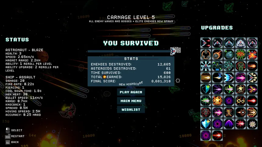 Скриншот 2 к игре Cosmic Carnage