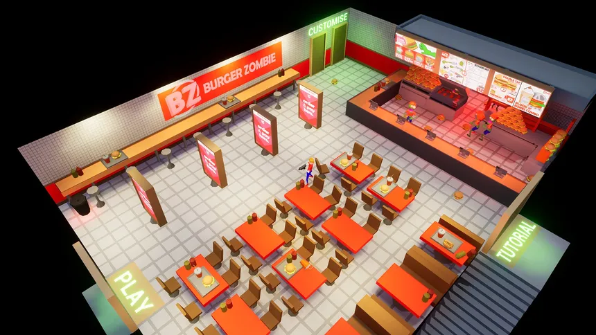 Скриншот 2 к игре Burger Zombies