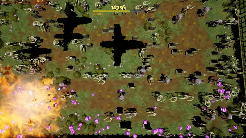 Скриншот 1 к игре Zombiepede
