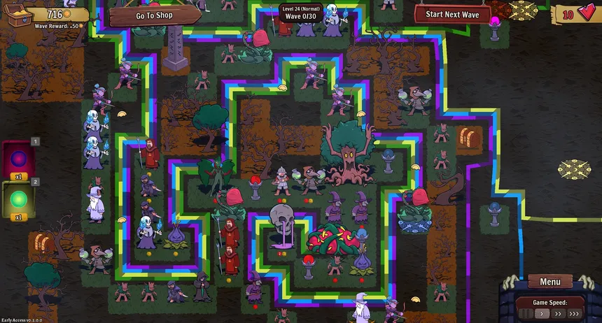Скриншот 7 к игре The Necromancer Cometh! TD