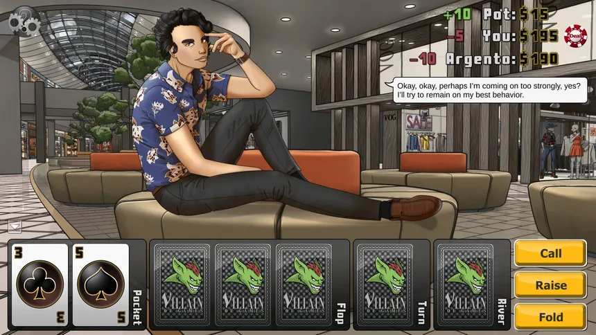 Скриншот 4 к игре Fashion Holiday: A Game of Texas Hold 'Em