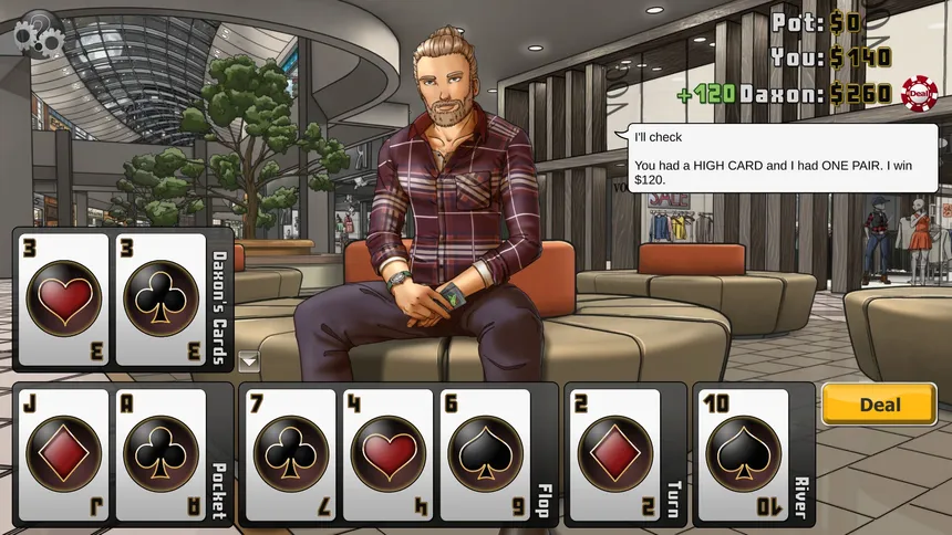 Скриншот 6 к игре Fashion Holiday: A Game of Texas Hold 'Em