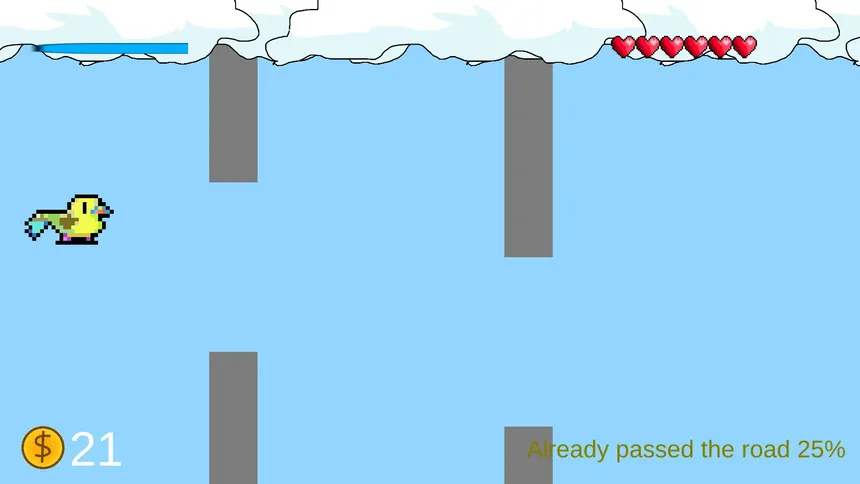 Скриншот 3 к игре flappy bird ultra